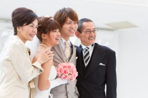 家族の結婚式イメージ